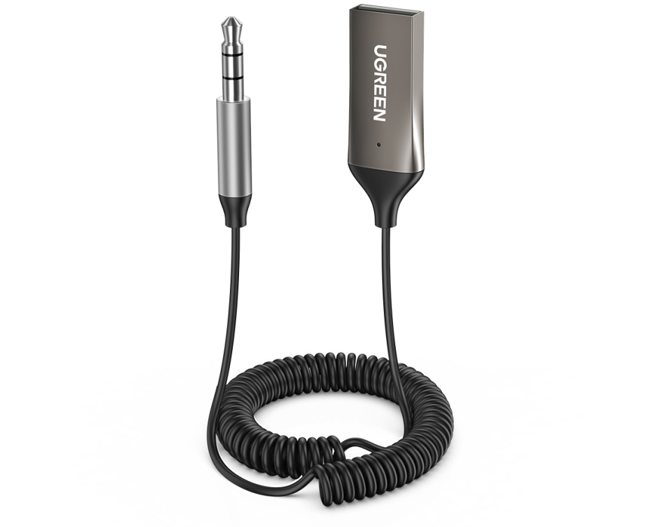 UGREEN USB Aux BT 5.0 Receiver 70601 Grey