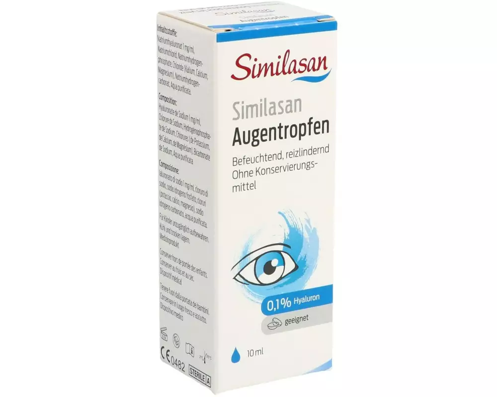 Similasan Augentropfen Hyaluron 0.1% 10 ml