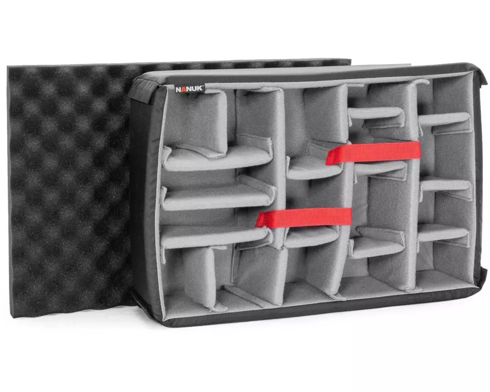 Nanuk Schaumstoffeinsatz Trennwand-Set für Mod. 940