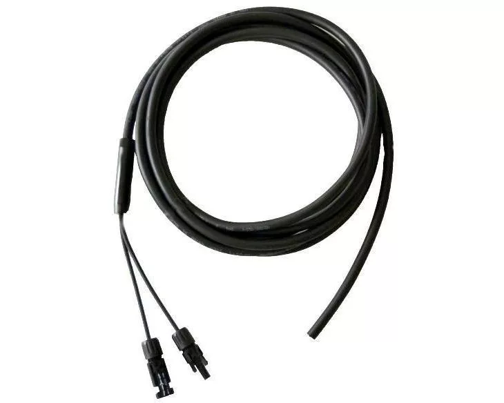 Elektromaterial Anschlusskabel MC4 - offen, 2x4 mm, 10 m