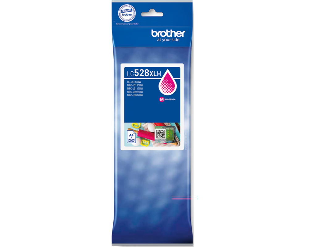 BROTHER Tintenpatrone HY magenta LC-528XLM MFC-J5010DW 10'000 Seiten