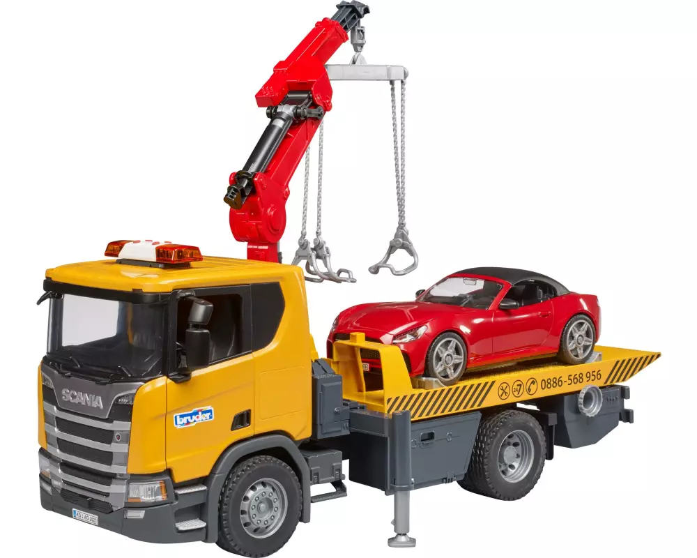 Bruder Spielwaren Logistikfahrzeug Scania Super LKW