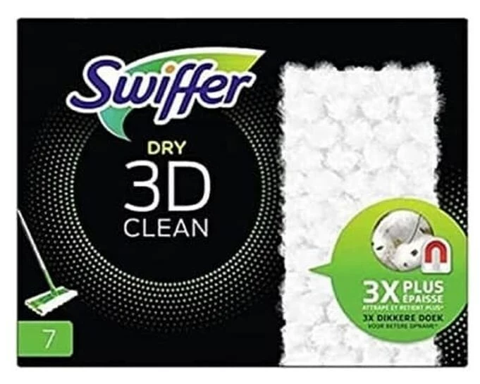 Swiffer Swiffer Dry 3D Bodentücher 7 Stück Ersatz-Tücher