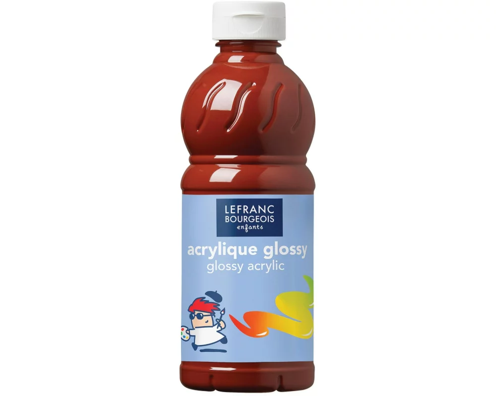 LEFRANC Acrylfarbe Glossy 500 ml, Siena