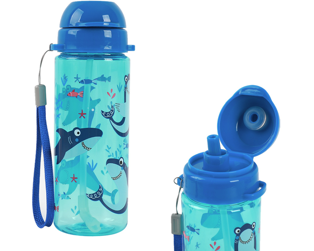 I-DRINK Trinkflasche Tritan 400ml ID2115 Shark