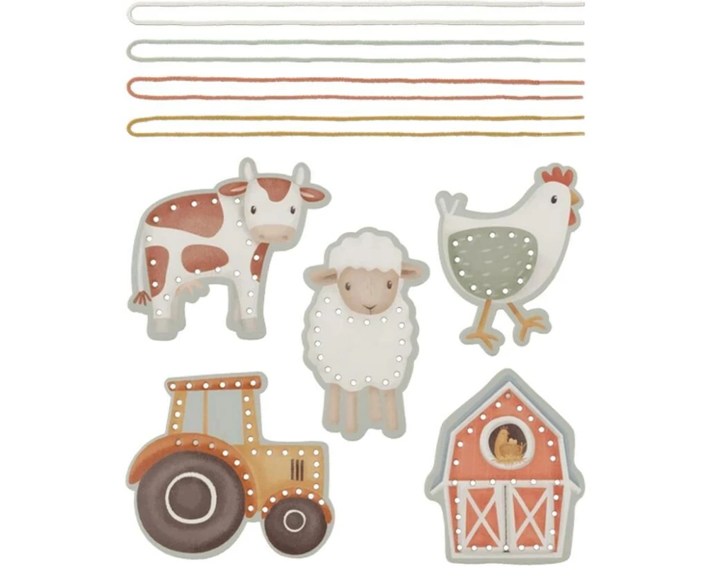 Little Dutch Fädelkarten Little Farm