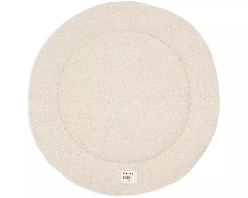 Jollein Krabbeldecke Boucle Naturel Ø 95 cm