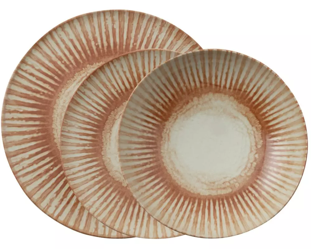 Arthur Krupp Speise-Service Sunlight 12 Stück,Rot