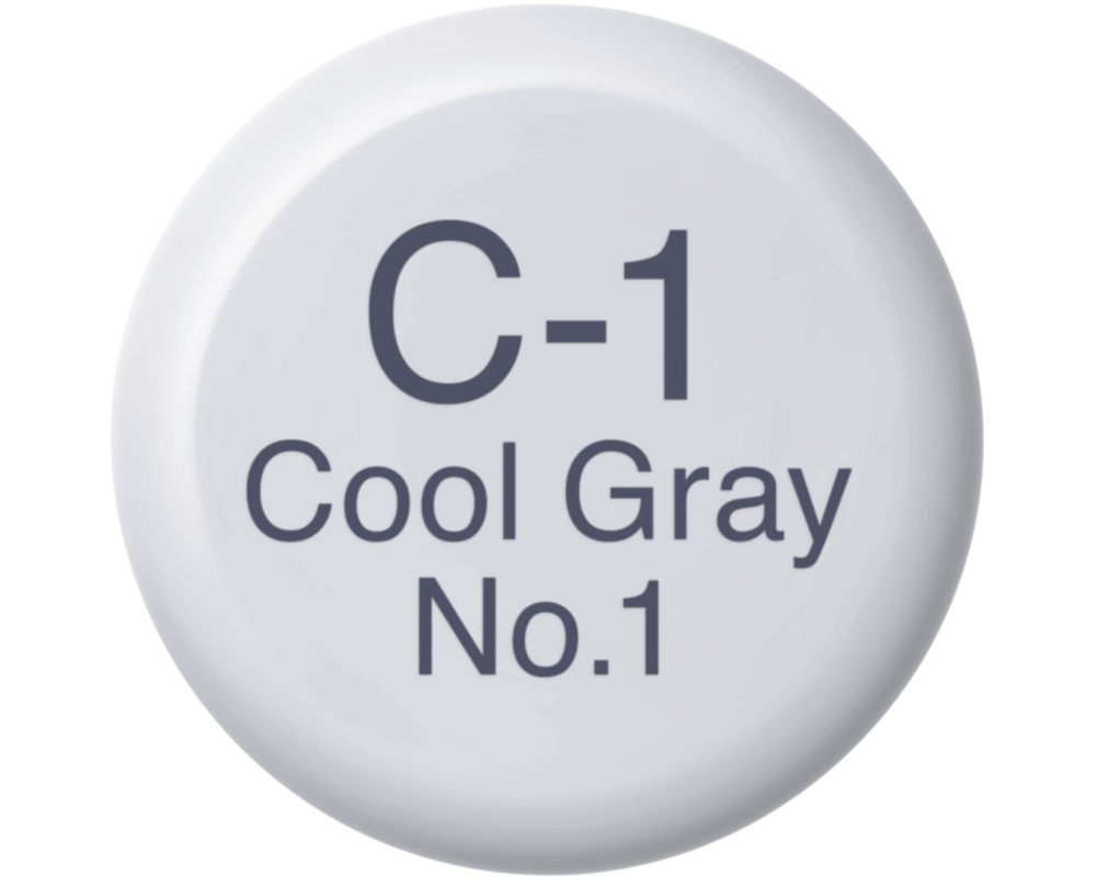COPIC Ink Refill 2107612 C-1 - Cool Grey No.1