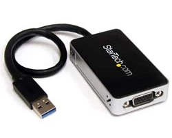 StarTech.com Slim USB 3.0 to VGA External Video Card Multi Monitor Adapter â€" 1920x1200 / 1080p