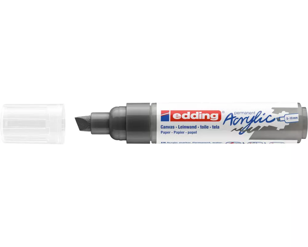 edding Acrylmarker 5000 Breit, Anthrazit