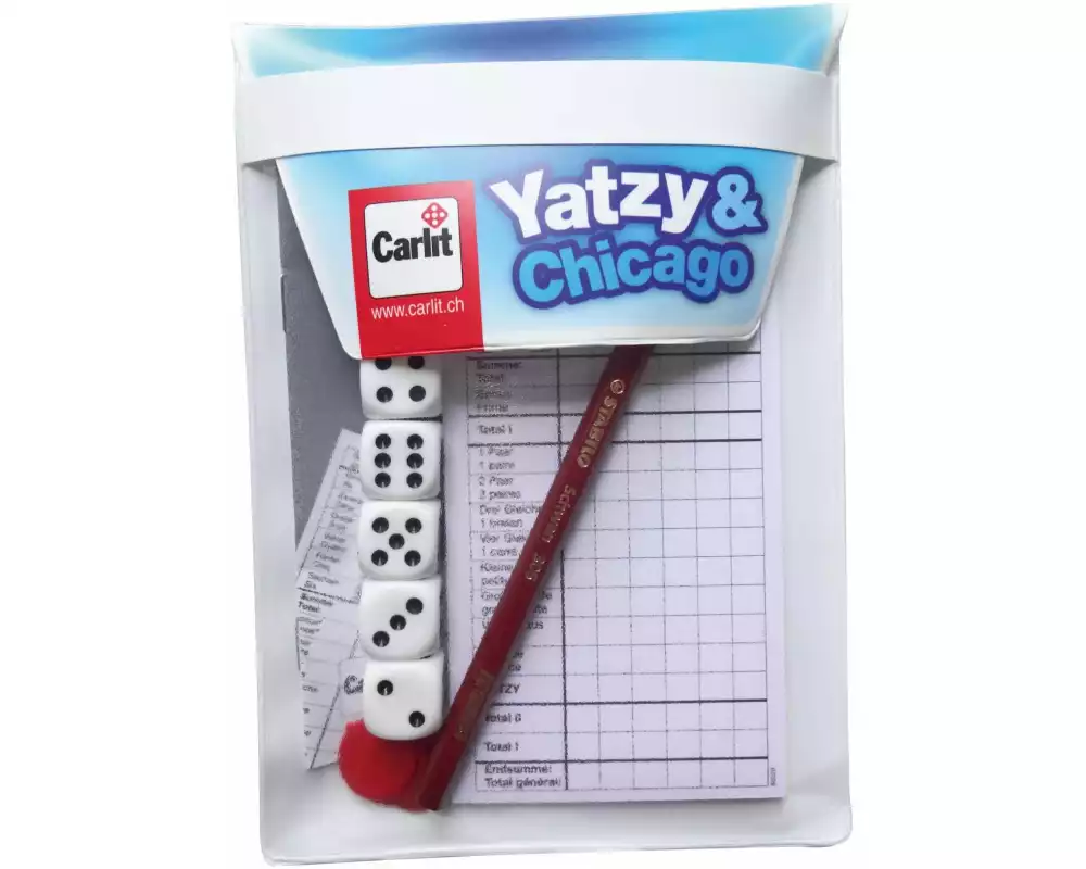 Ravensburger Familienspiel Yatzy & Chicago Reisespiel