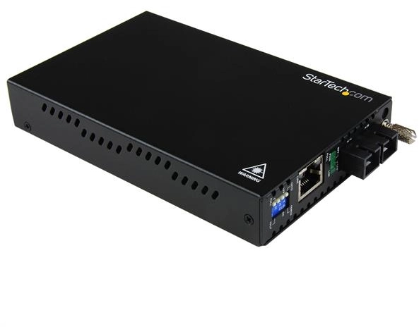 StarTech.com ET91000SC2 Netzwerk Medienkonverter 2000 Mbit/s 850 nm Multi-Modus Schwarz