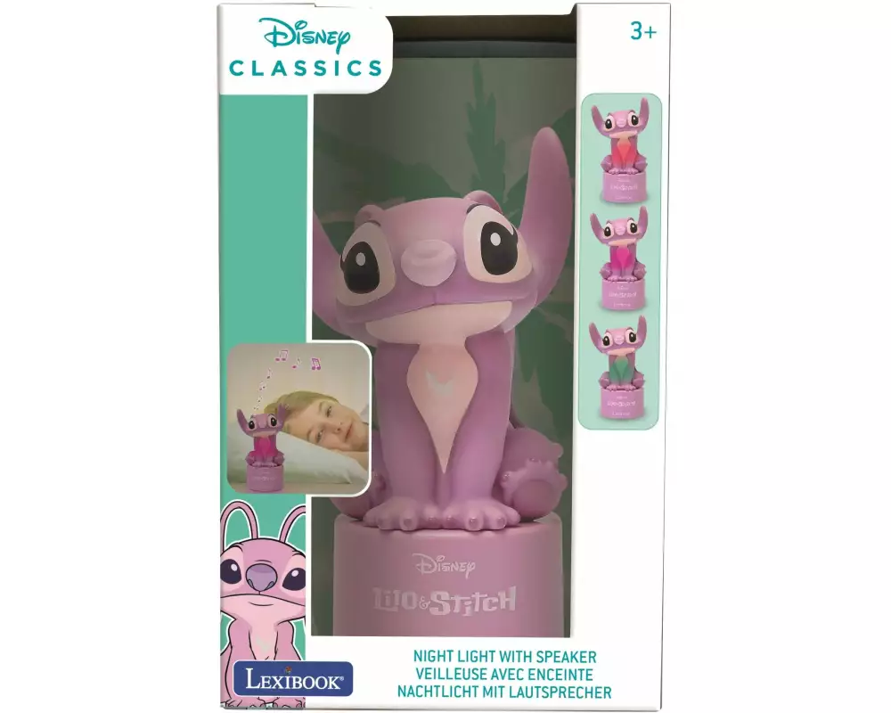 Lexibook Angel Nachtlicht-Lautsprecher Blau/Rot