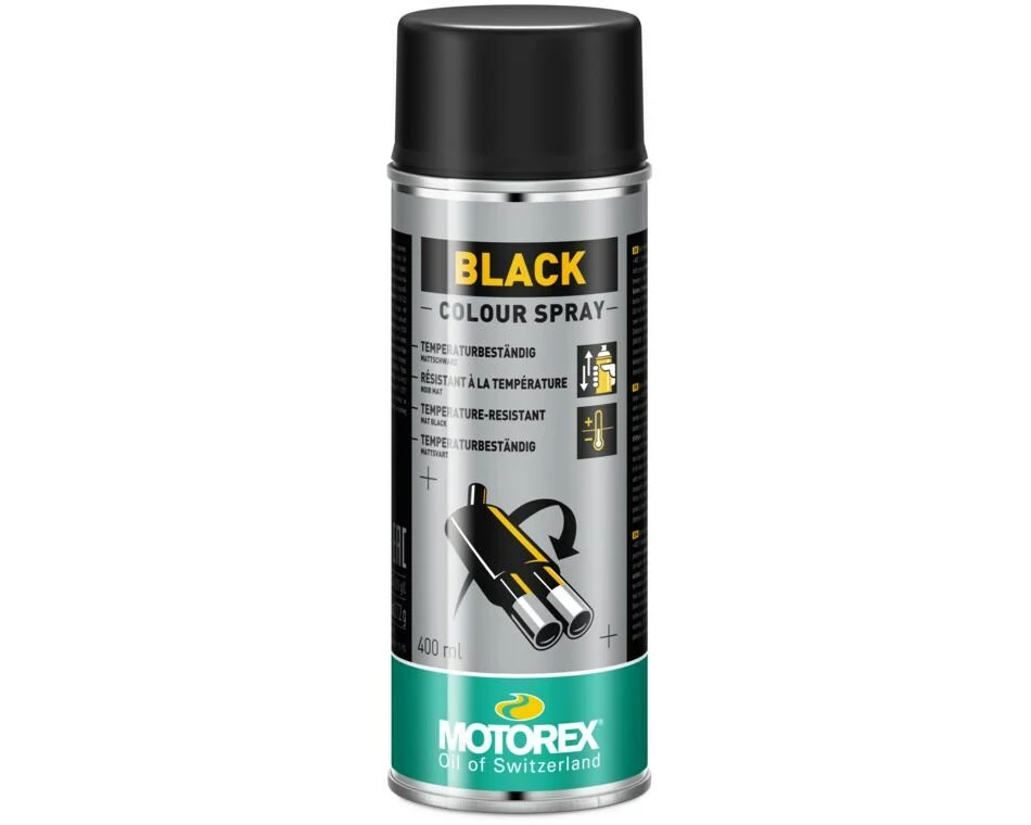 Motorex Colour Spray 400 ml Schwarz