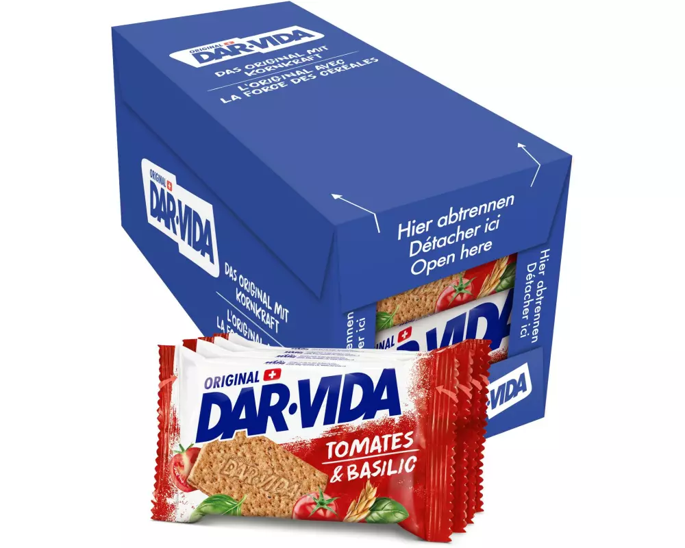 DAR-VIDA Snack Tomaten & Basilikum 10 x 184 g