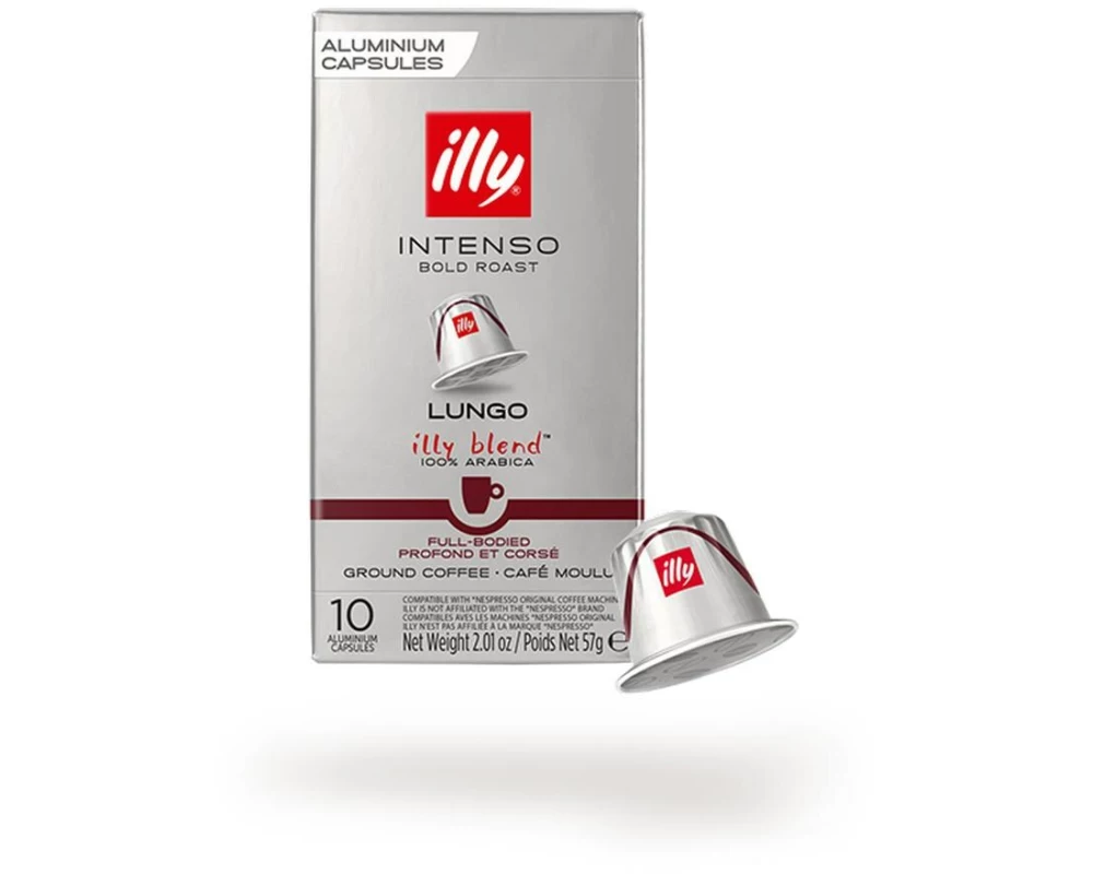 Illy Kaffeekapseln Intenso Lungo, 10 Stück