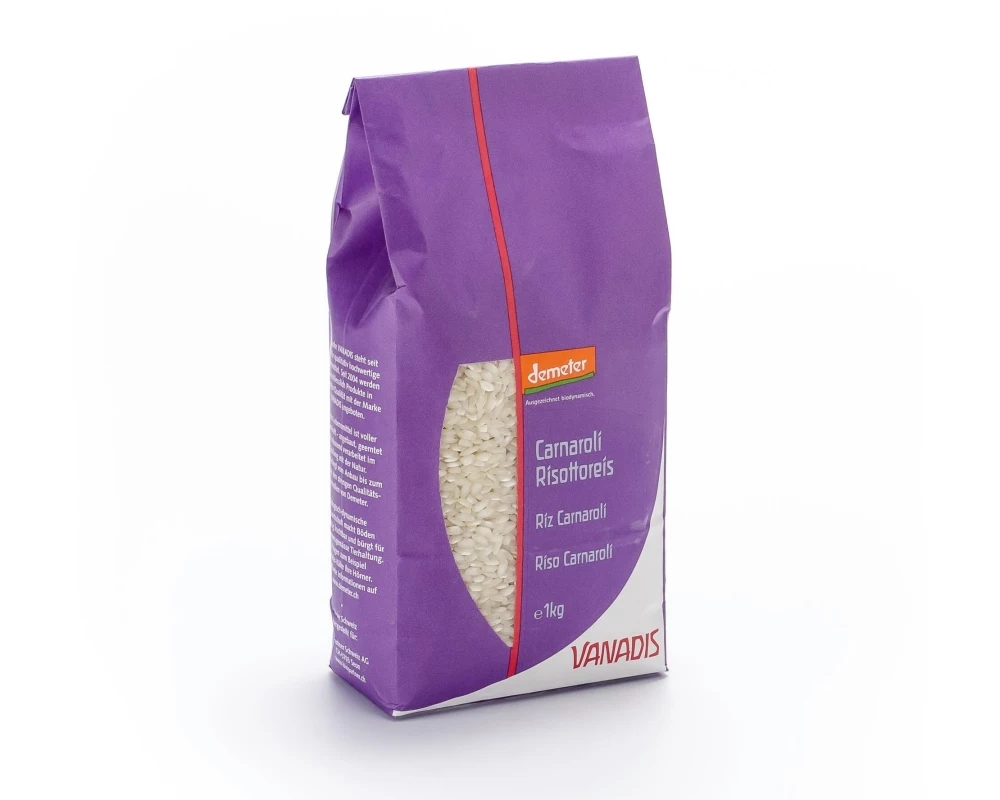 Vanadis Reis Risotto Carnaroli, Demeter 1000 g