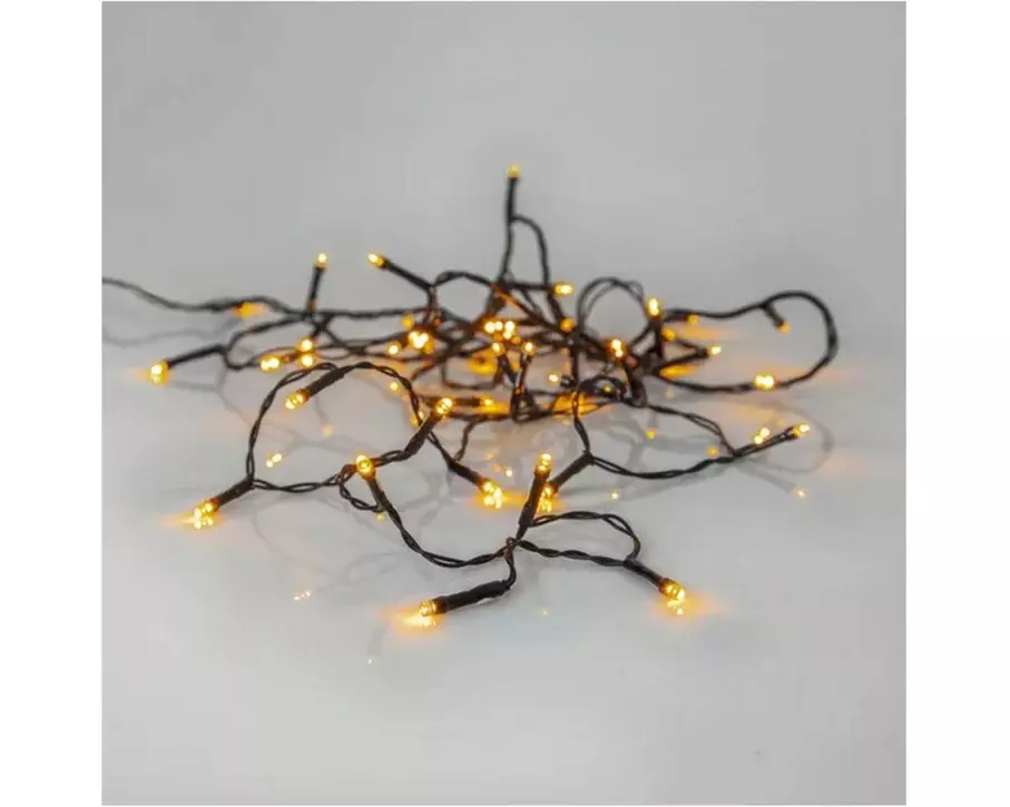 Star Trading LED Lichterkette Golden 280 cm, 40 Lampen