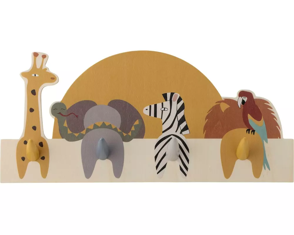 Bloomingville Garderobe Mallen 40 x 20 x 6 cm, Braun