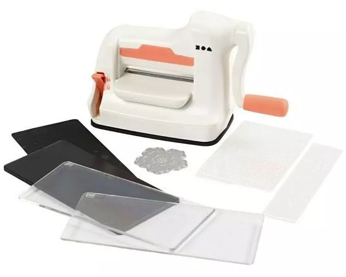 Creativ Company Stanz- und Prägemaschine A7, 74 x 1 05 mm