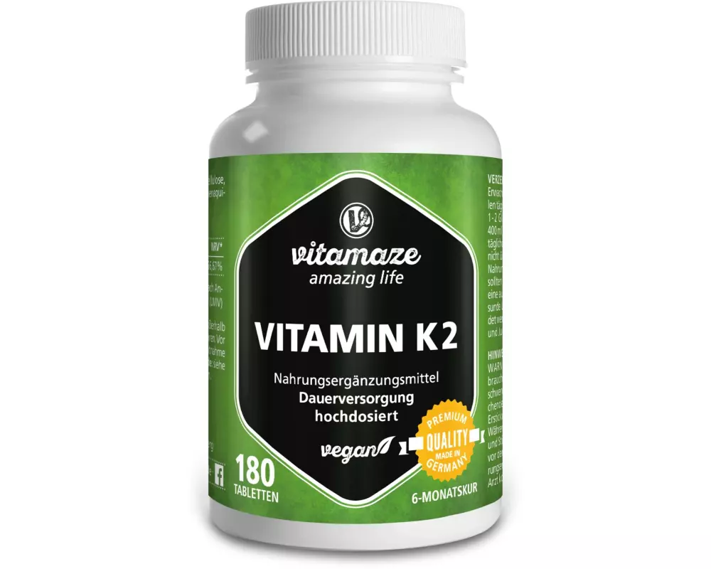 Vitamaze Vitamin K2 180 Tabletten