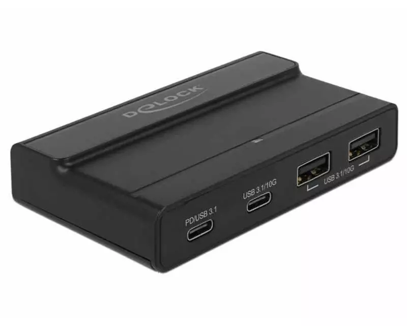 Delock USB-Hub 64054 USB 3.1 2x USB-A + 2x USB-C
