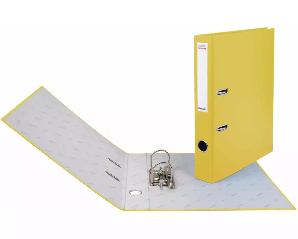 Biella Bundesordner A4 4 cm, Gelb