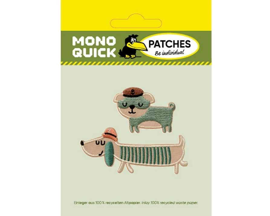 Mono-Quick Aufnäher Hunde Maritim 1 Stück