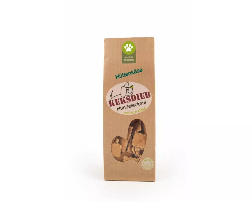 KEKSDIEB Leckerli Hüttenkäse Parmesan mit Dinkel, 100 g