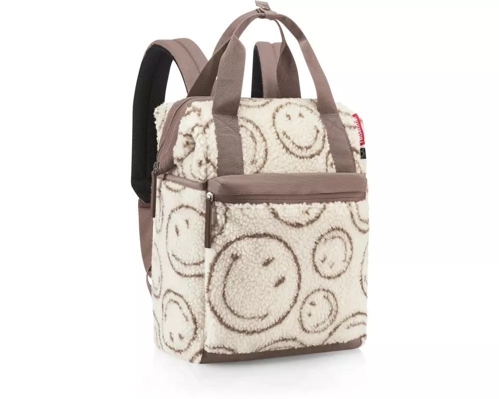 Reisenthel Rucksack Allrounder R 12 l, Smiley Teddy Chocolate