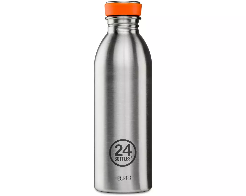 24Bottles Trinkflasche Urban 500 ml, Steel