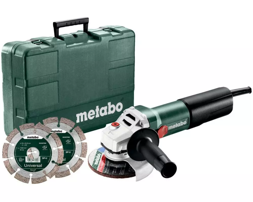 Metabo Winkelschleifer WQ 1100-125 Set