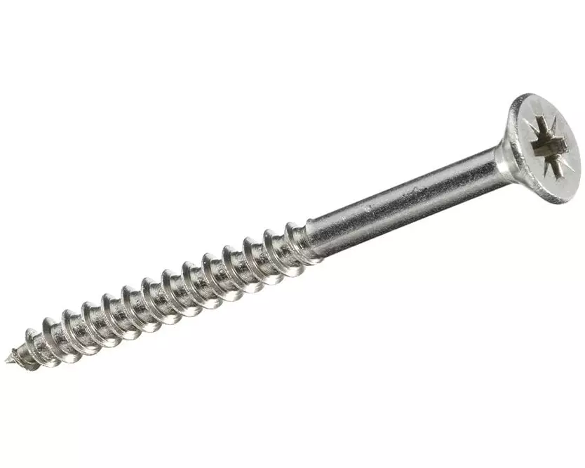 FTM Spanplattenschrauben Senkkopf 5 x 50 mm Edelstahl, 4 Stück