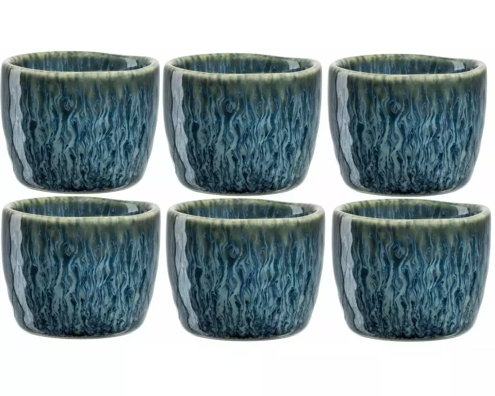 Leonardo Eierbecher Matera 6 Stück, Blau