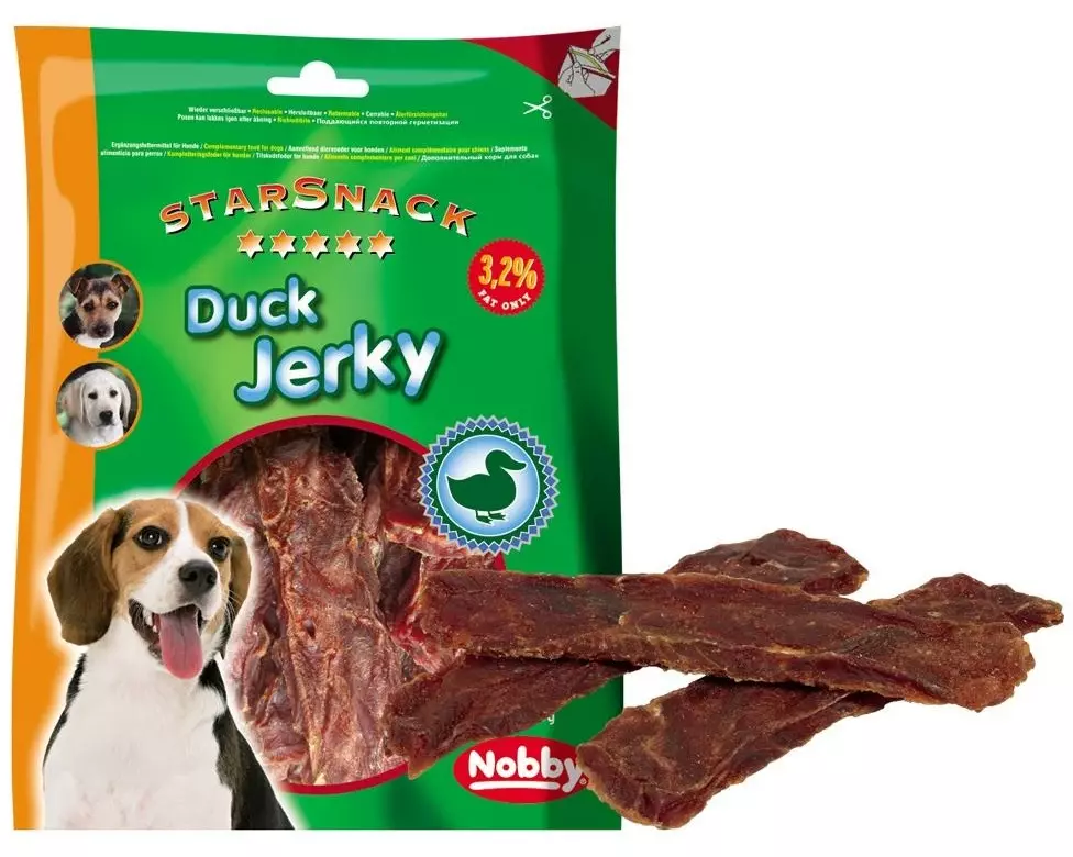 Nobby Leckerli StarSnack Duck Jerky, 375 g