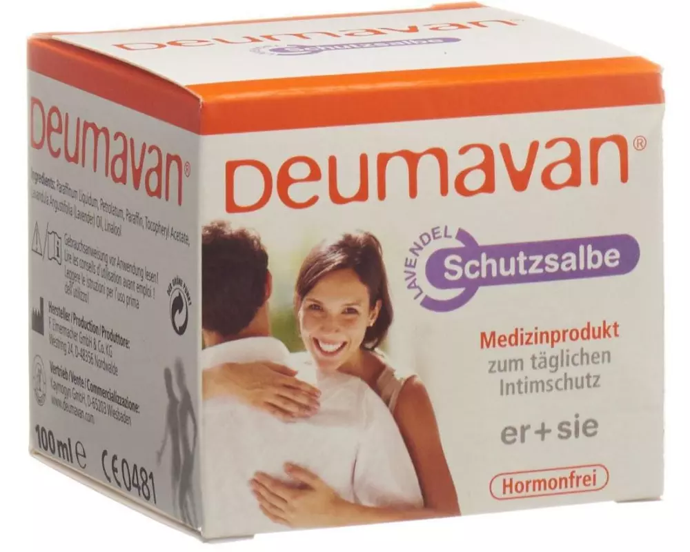 Deumavan Intimpflege Schutzsalbe Lavendel 100 ml