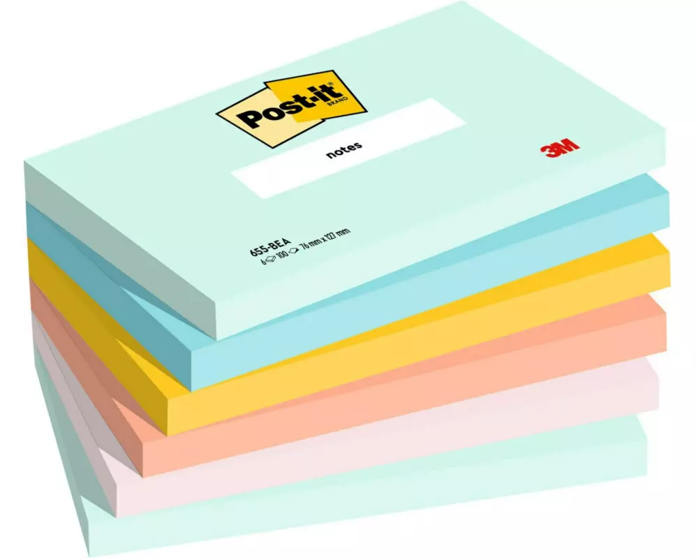 Post-it Notizzettel Beachside Collection, 127 x 76 mm