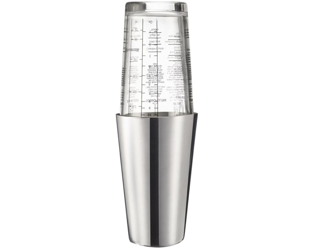 Westmark Drink Mixer Boston Shaker Boogie 0.35 l, Silber