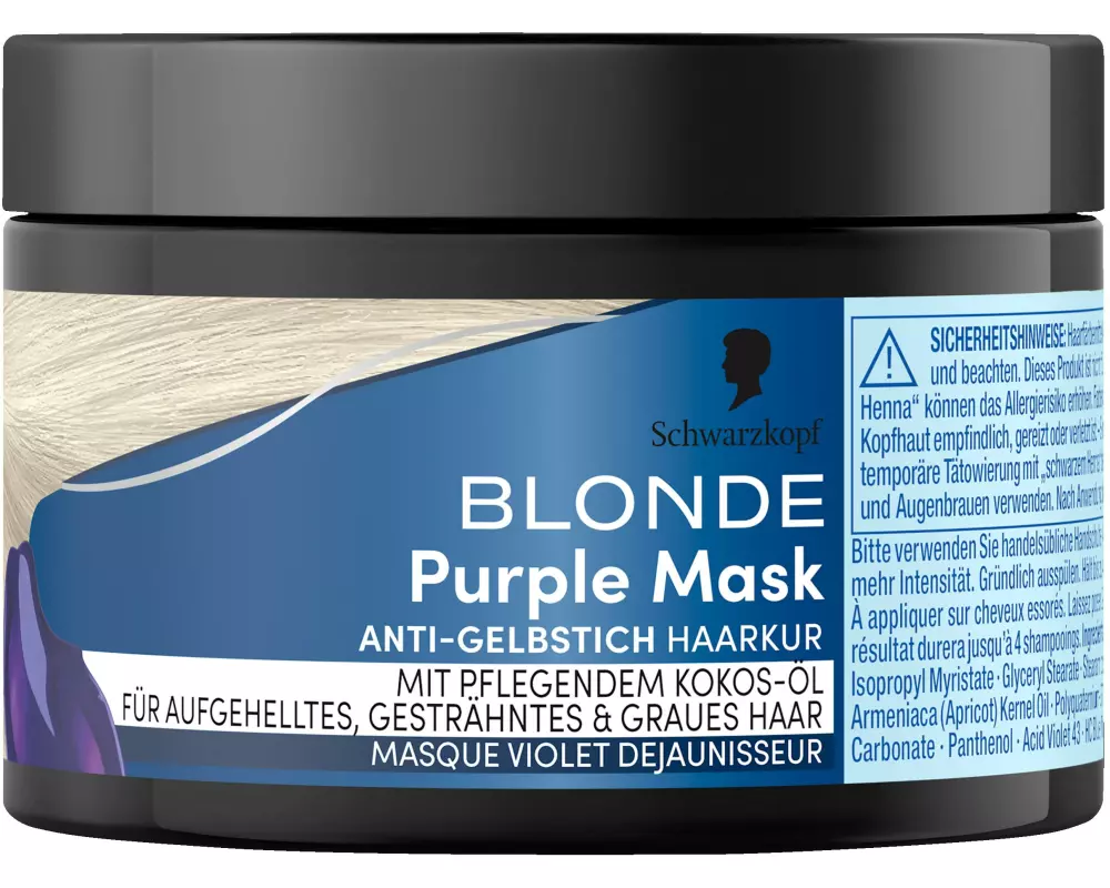 Schwarzkopf Blonde Haarmaske Purple Mask 150 ml