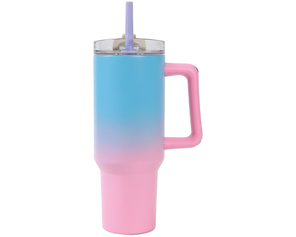 I-DRINK Thermobecher 1.2lt ID0253 pink/blau