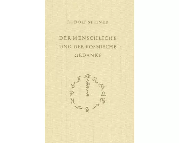 Der menschliche und der kosmische Gedanke.
