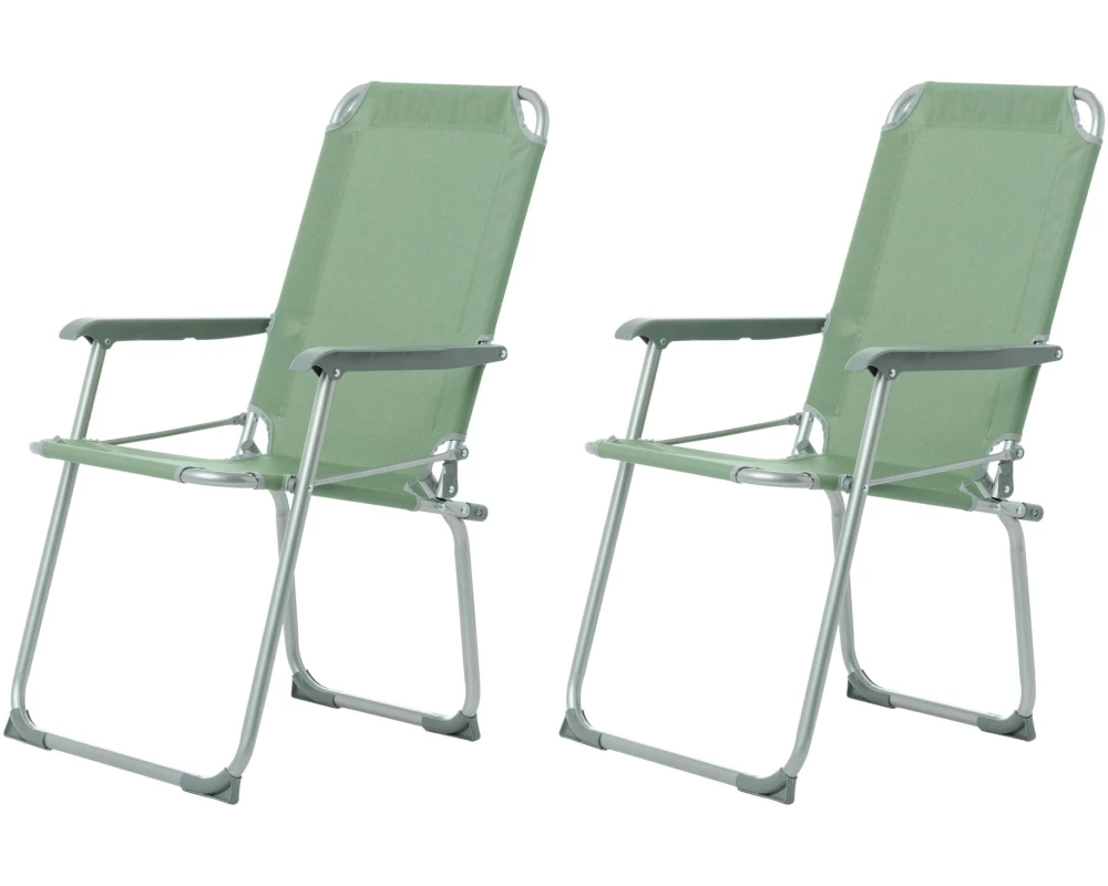 KOOR Campingstuhl Comodo Vert, 2 Stück