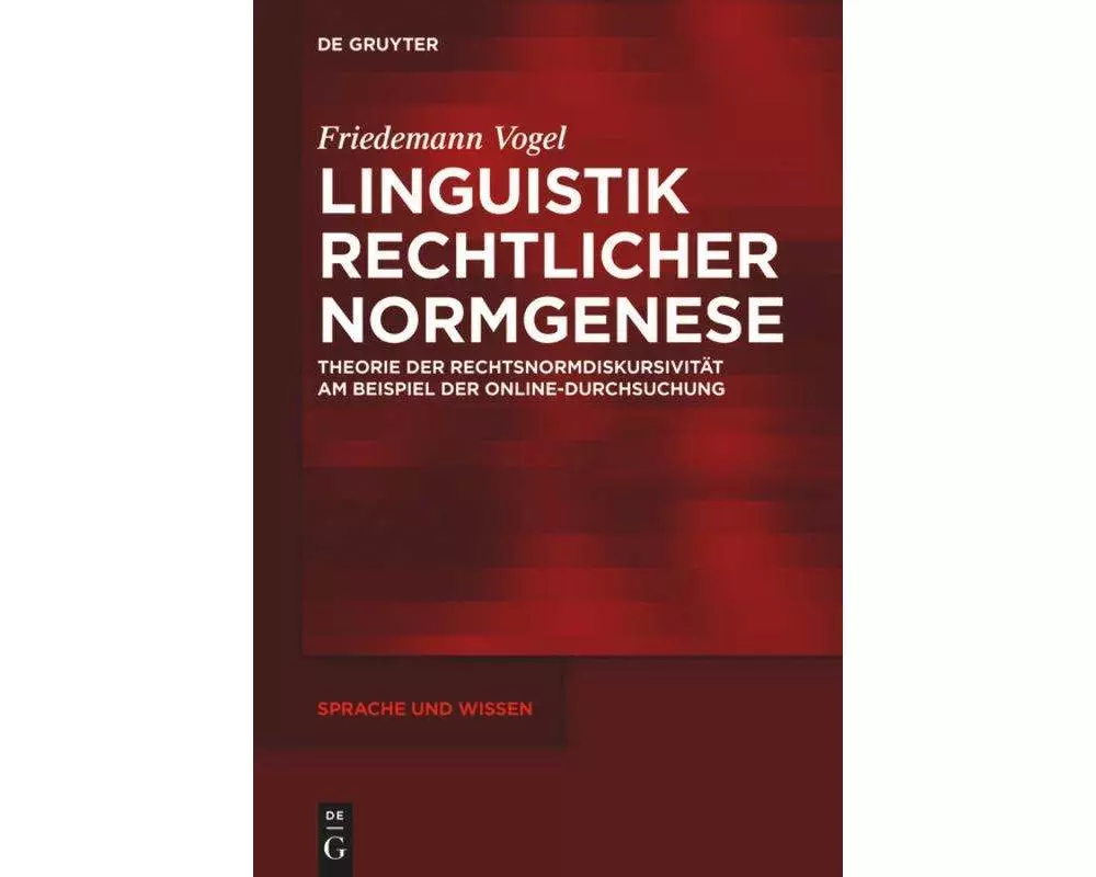 Linguistik rechtlicher Normgenese