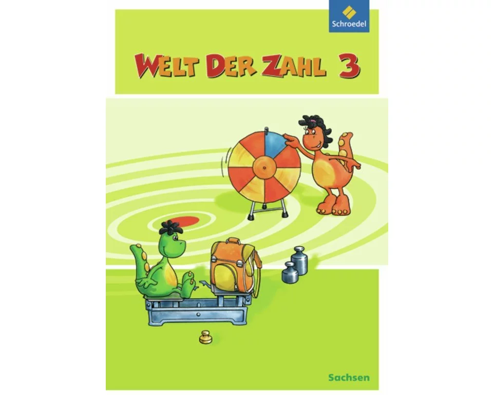 Welt der Zahl 3. Schülerband. Sachsen