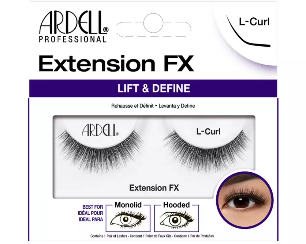 Ardell Extension FX L Curl Schwarz