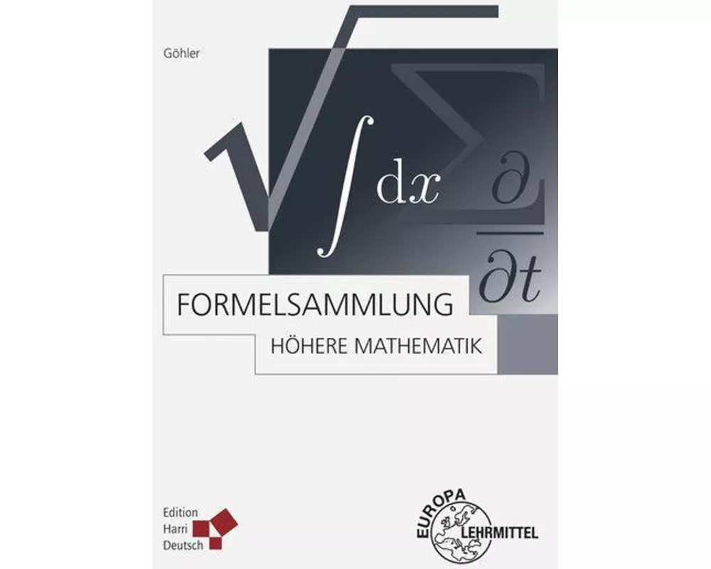 Formelsammlung höhere Mathematik