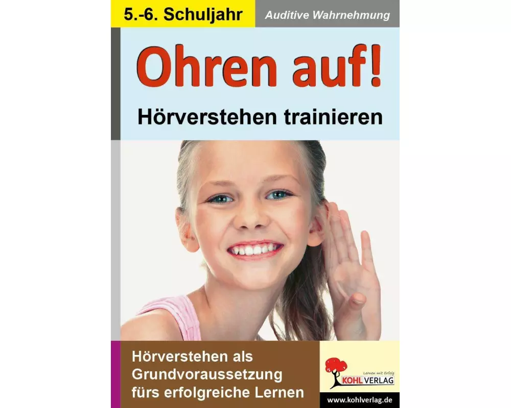 Ohren auf! - Hörverstehen trainieren 5./6. Schuljahr