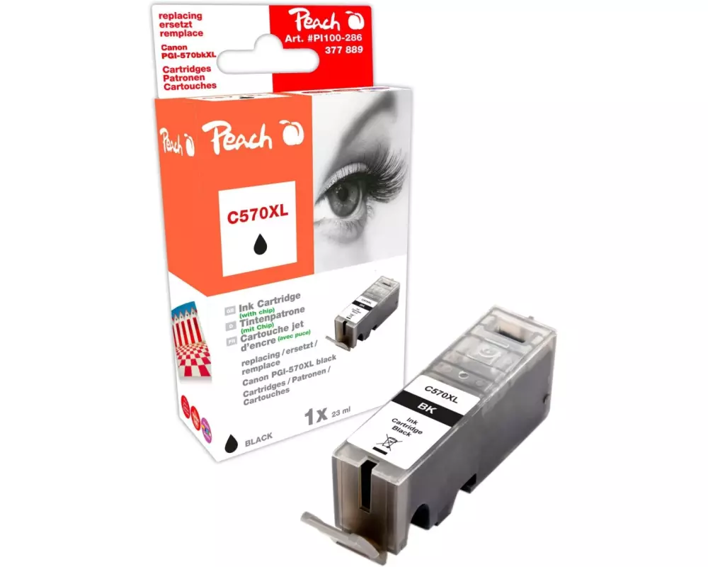 Peach Tinte Canon PGI-570BK XL Black