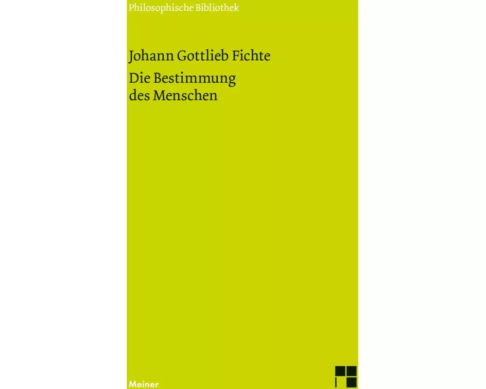 Die Bestimmung des Menschen